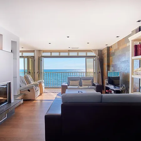 Atico De Lujo En Primera Linea De Mar Lägenhet *